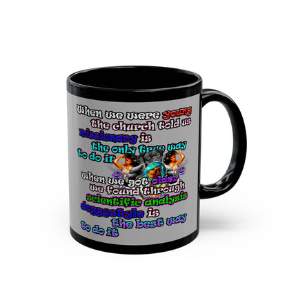 doggystyle - Black Mug (light grey)