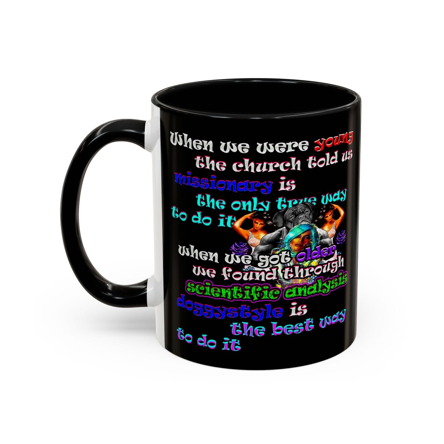 doggystyle - Accent Mug (black)