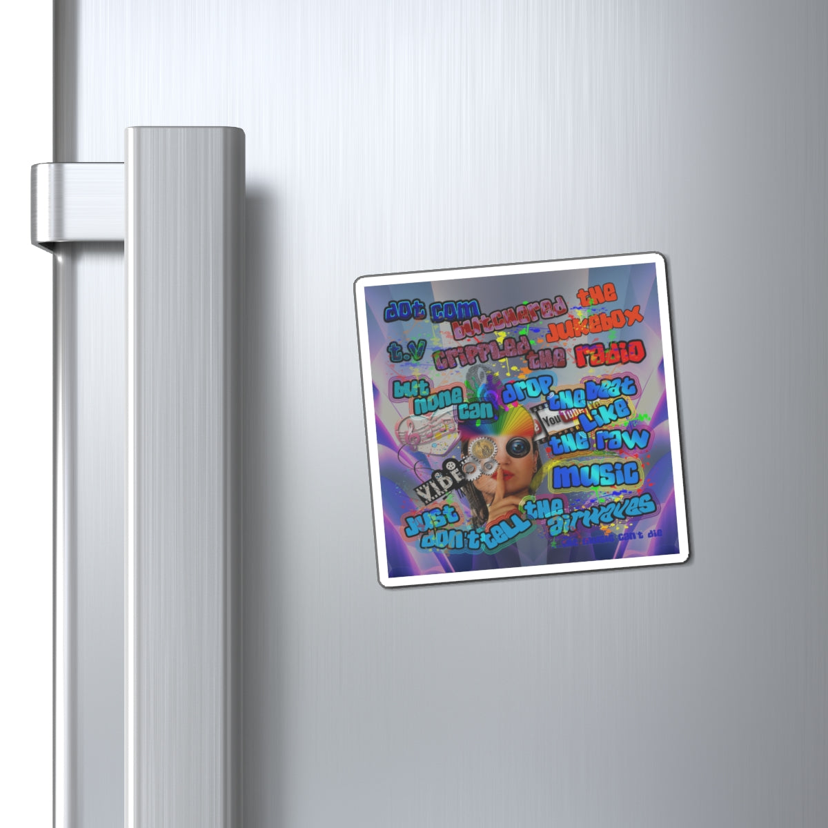 drop the beat - Magnets - (grey-pink wave)