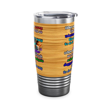 doggystyle - Ringneck Tumbler, 20oz (butterscotch wood finish)