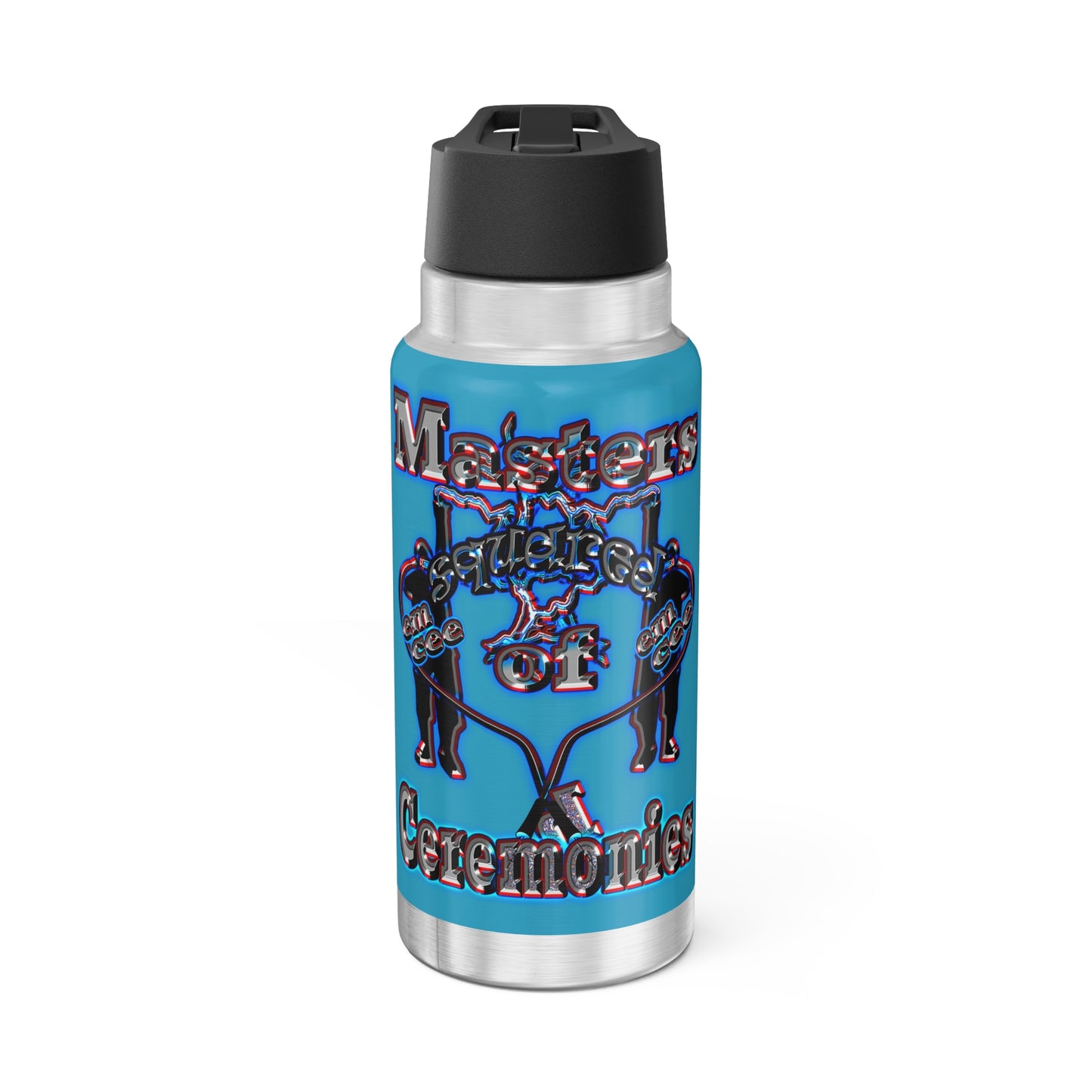 em cee squared - Gator Tumbler, 32oz (turquoise)