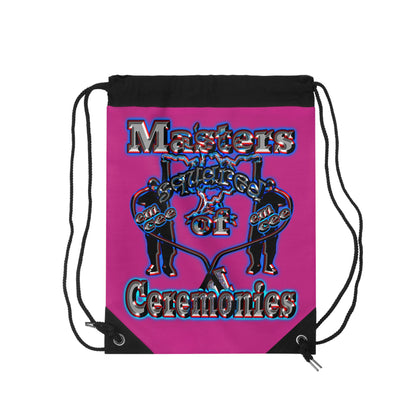 em cee squared - Drawstring Bag (pink)