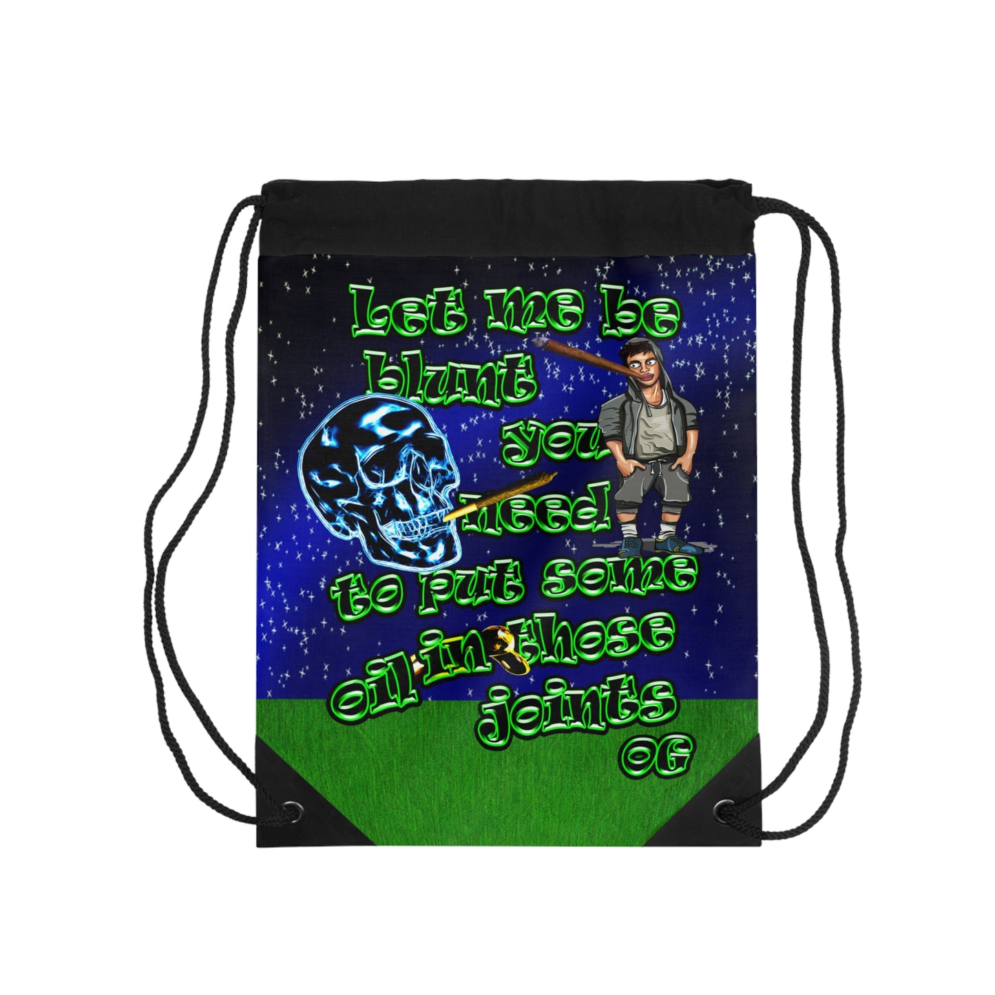 og - Drawstring Bag ('snoops' background)
