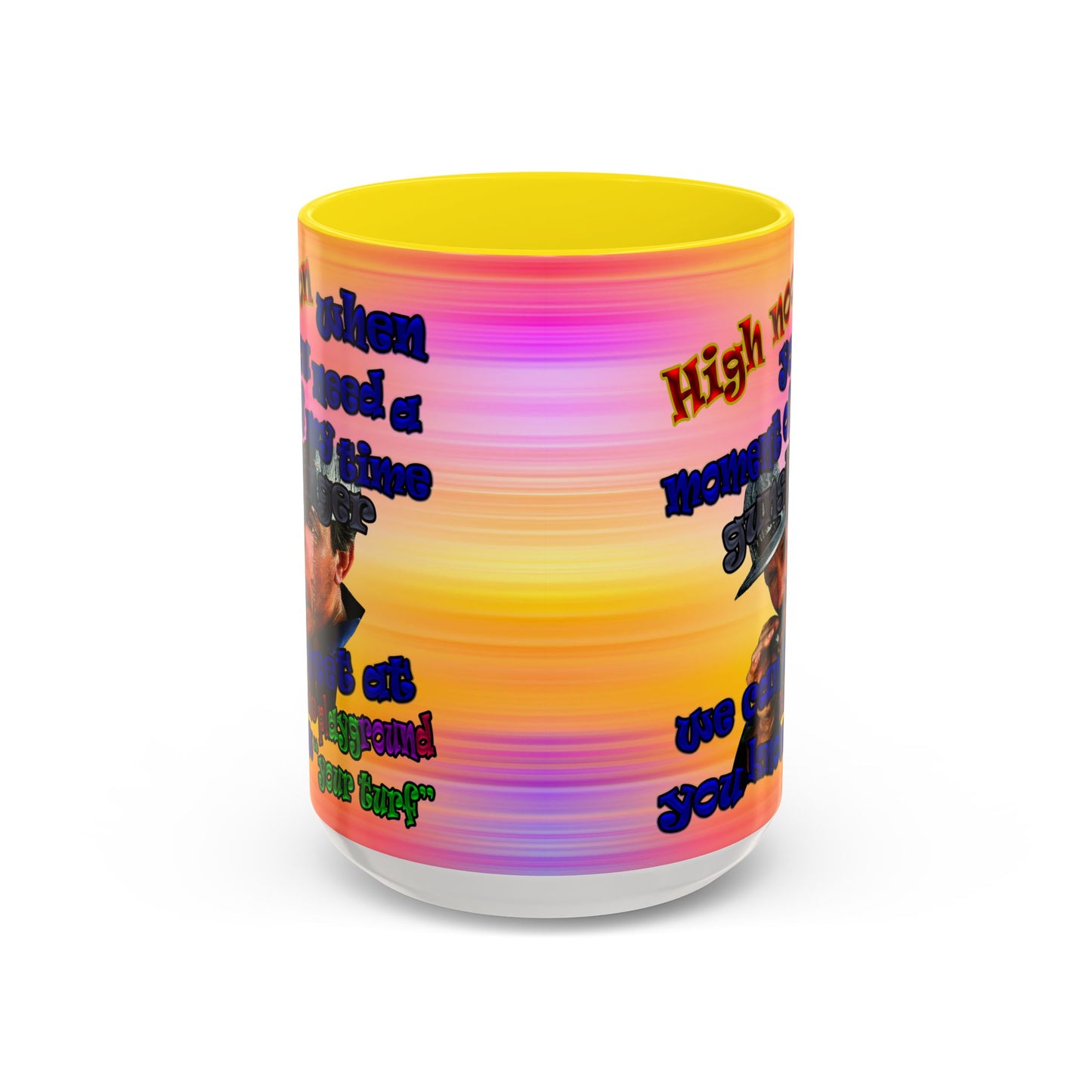 high noon - Accent Mug (color blur)