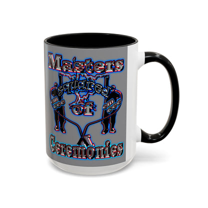 em cee squared - Accent Mug (grey)