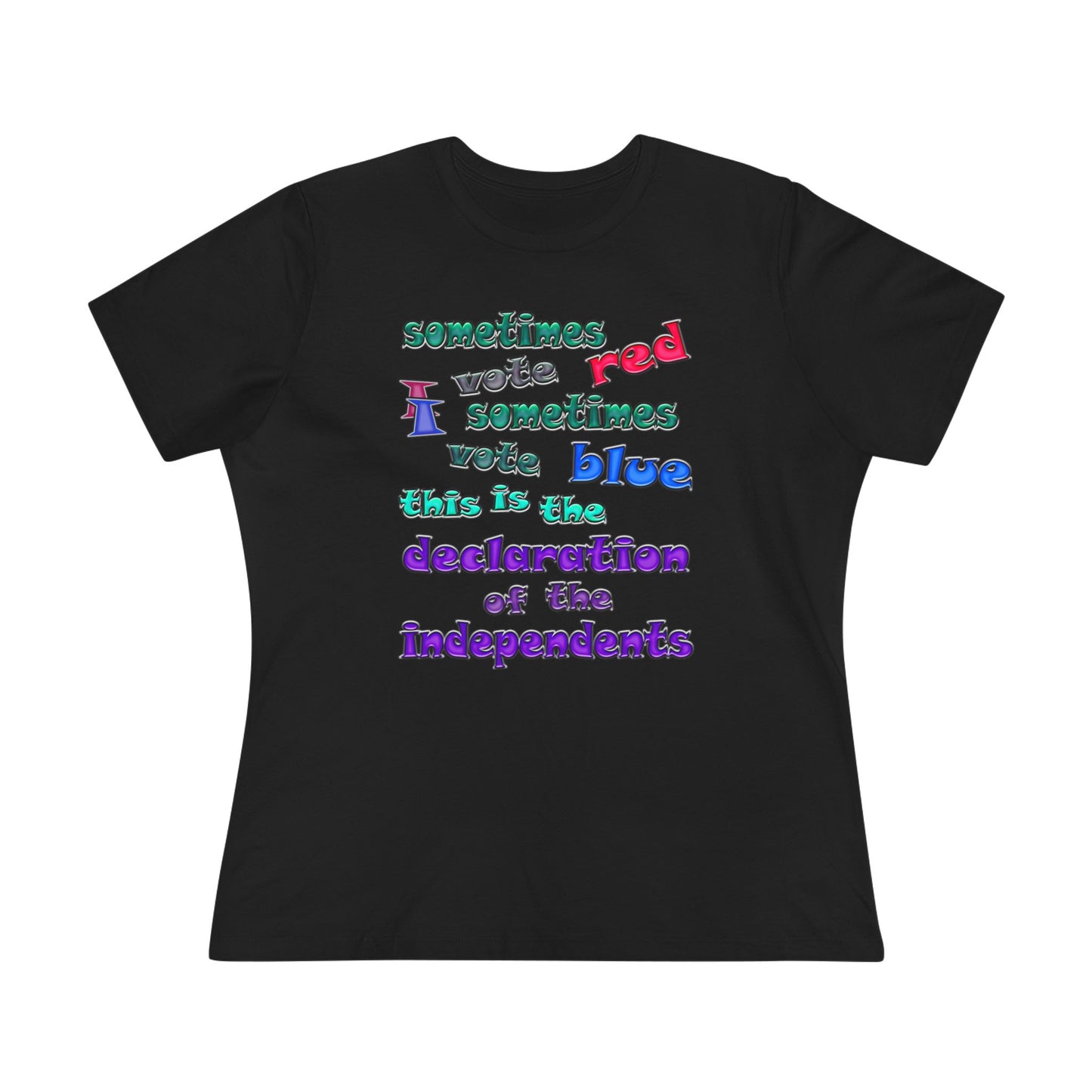 declaration of the independents - Women's Premium Tee