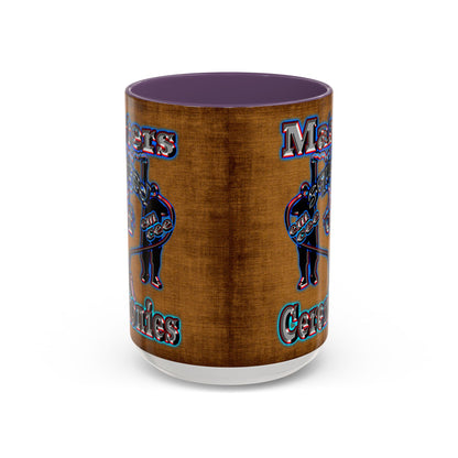 em cee squared - Accent Mug (brown papyrus)