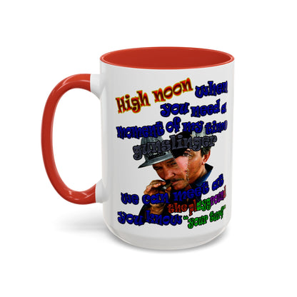 high noon - Accent Mug (white)