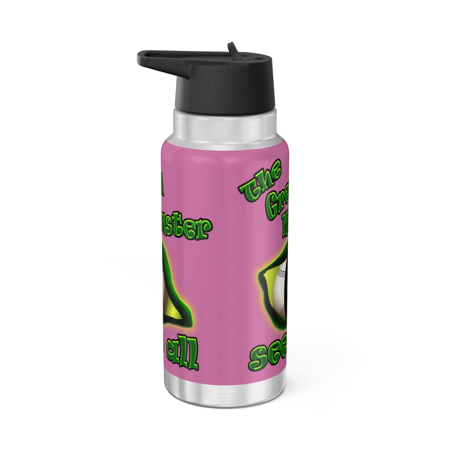 green monster - Gator Tumbler, 32oz (light pink)