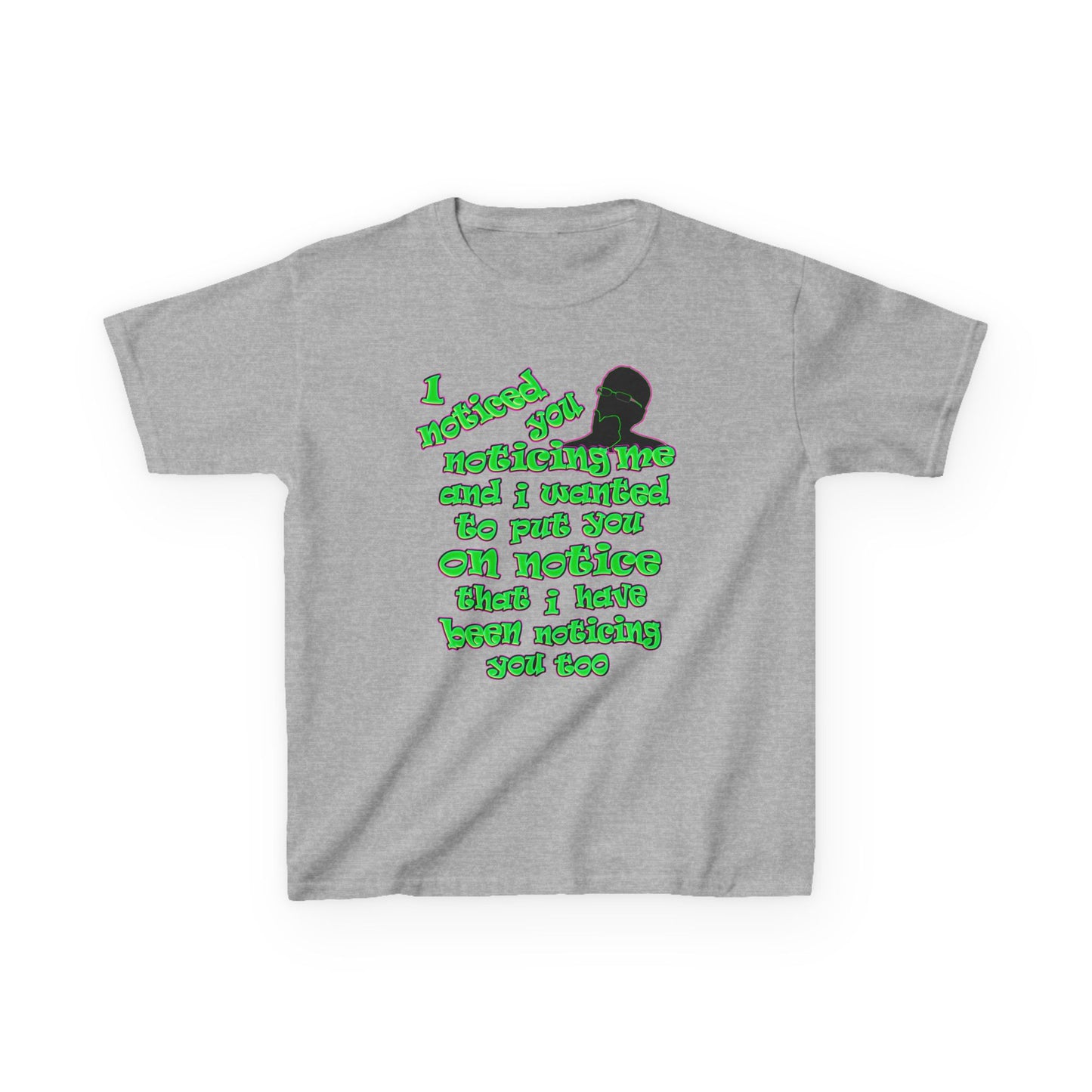 noticed you noticing - Kids Heavy Cotton™ Tee