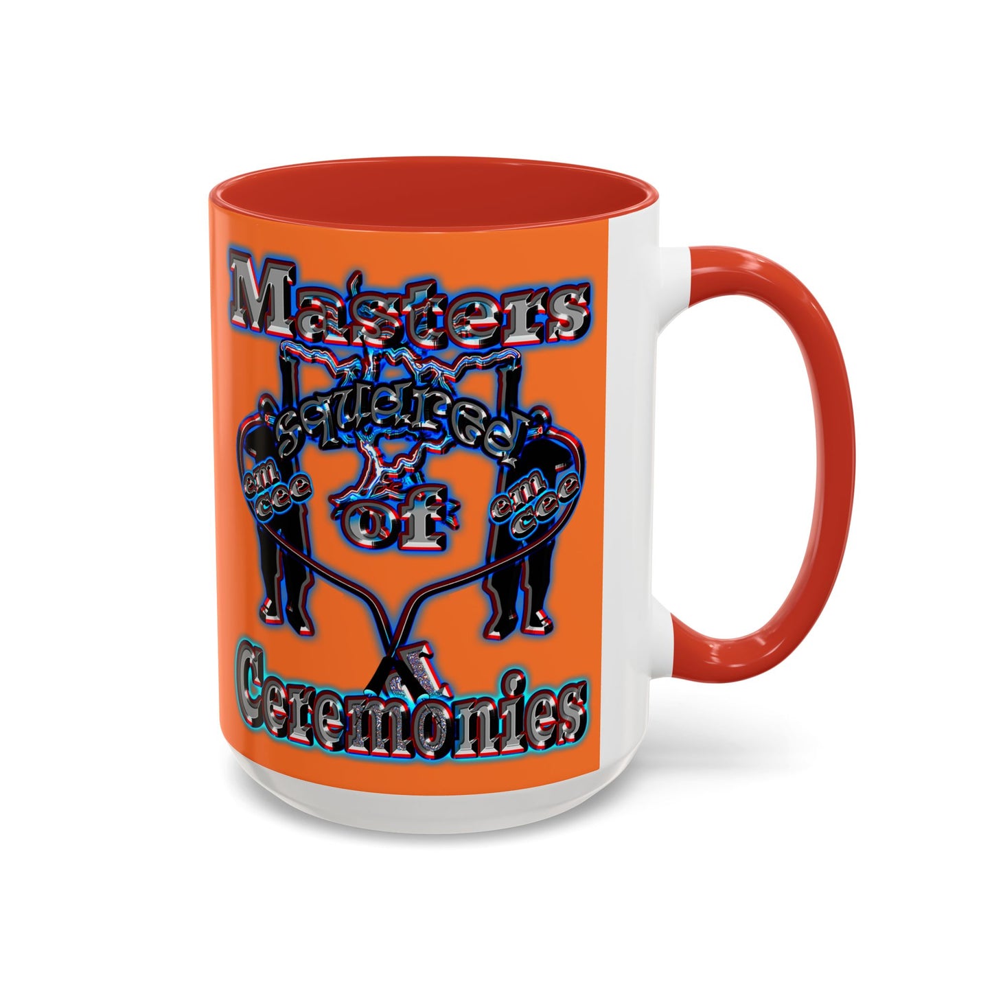em cee squared - Accent Mug (crusta)
