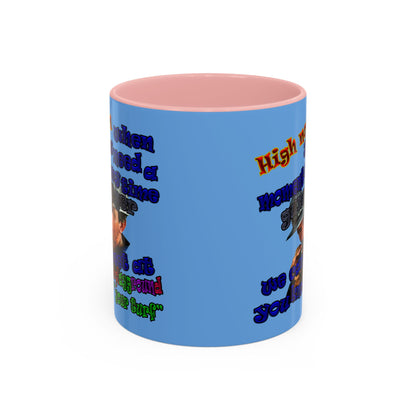 high noon - Accent Mug (light blue)