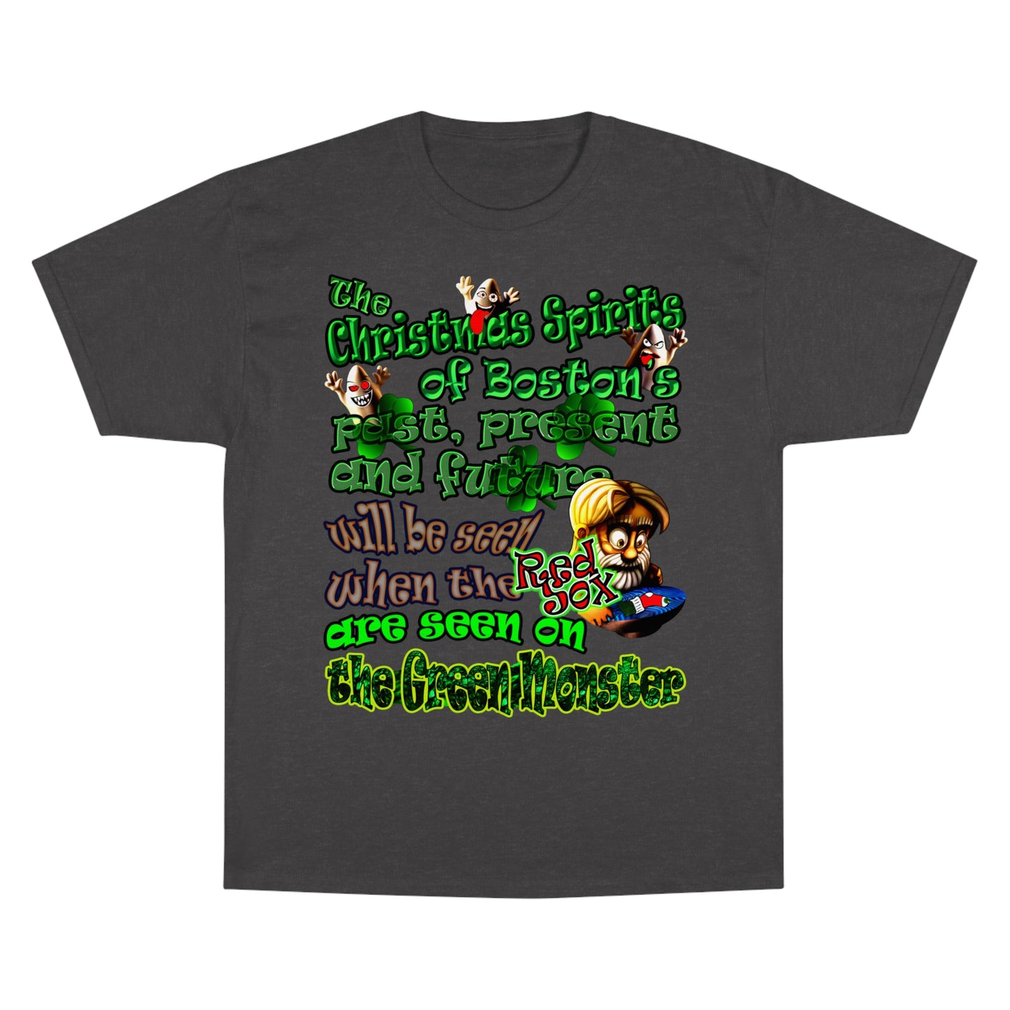 christmas spirits of boston - Champion T-Shirt