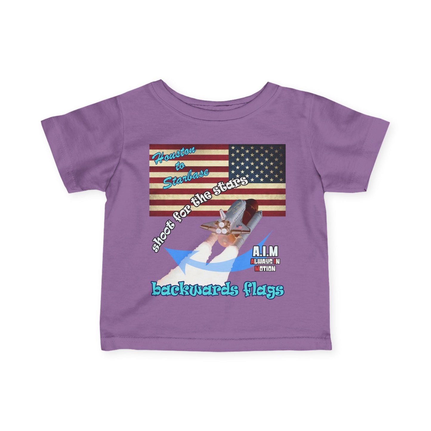 shoot for the stars - Infant Fine Jersey Tee