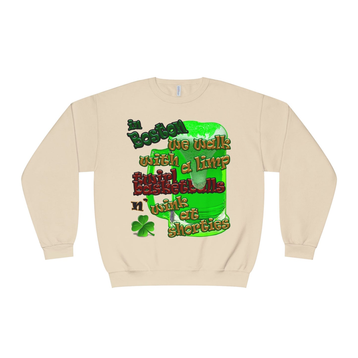 celtics logo - Unisex NuBlend® Crewneck Sweatshirt