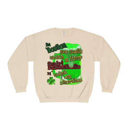 celtics logo - Unisex NuBlend® Crewneck Sweatshirt