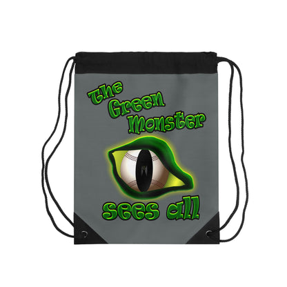 green monster - Drawstring Bag (dark grey)