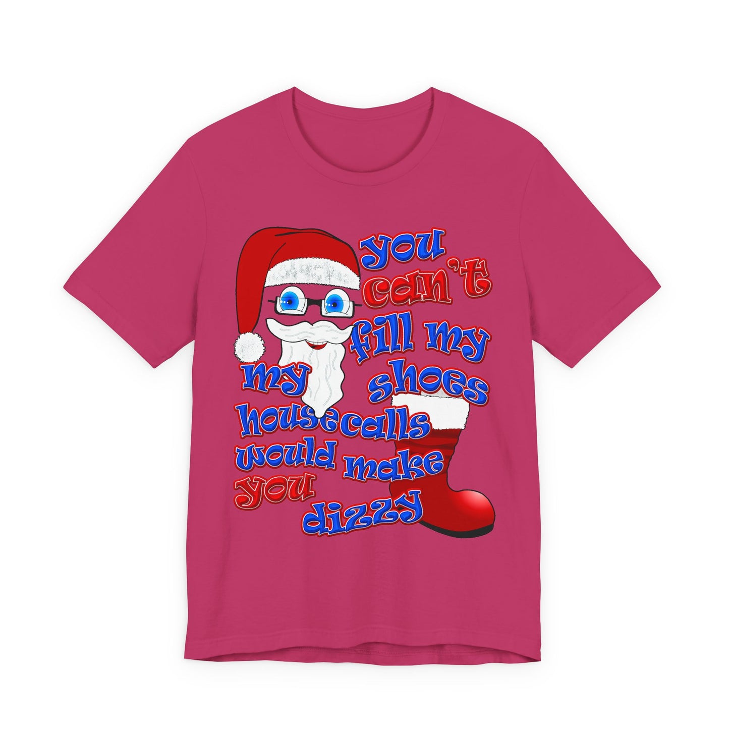 santa's shoes - Unisex Jersey Short Sleeve Tee