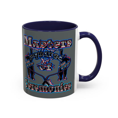 em cee squared - Accent Mug (dark grey)