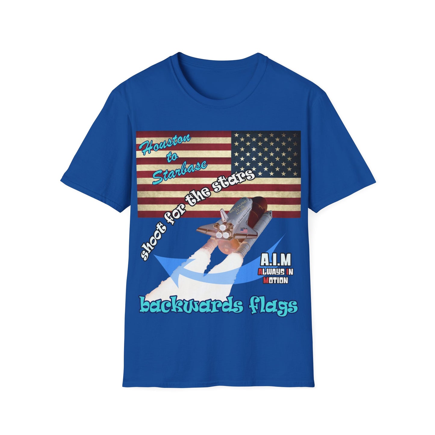 shoot for the stars - Unisex Softstyle T-Shirt