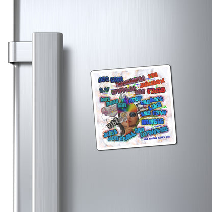 drop the beat - Magnets - (white marble)