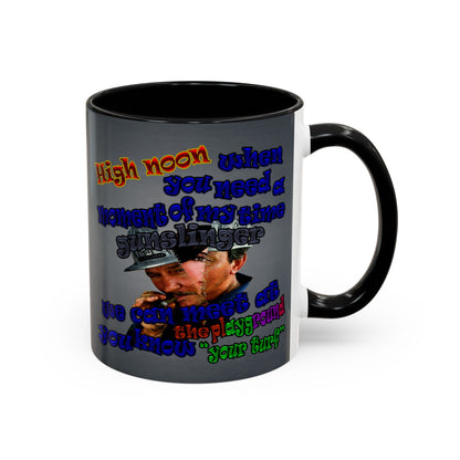high noon - Accent Mug (grey-light grey)