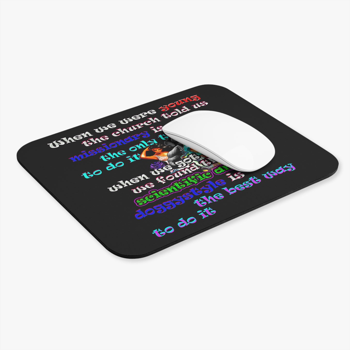 doggystyle - Mouse Pad (Rectangle) (black)
