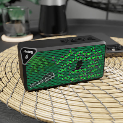 noticed you noticing - Jabba Bluetooth Speaker (dark green)