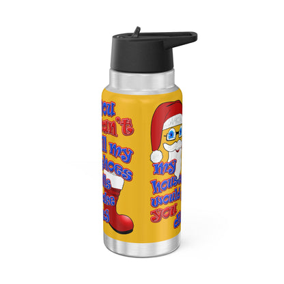 santa's shoes - Gator Tumbler, 32oz (yellow)