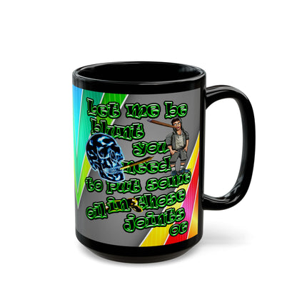 og - Black Mug (rainbow split)
