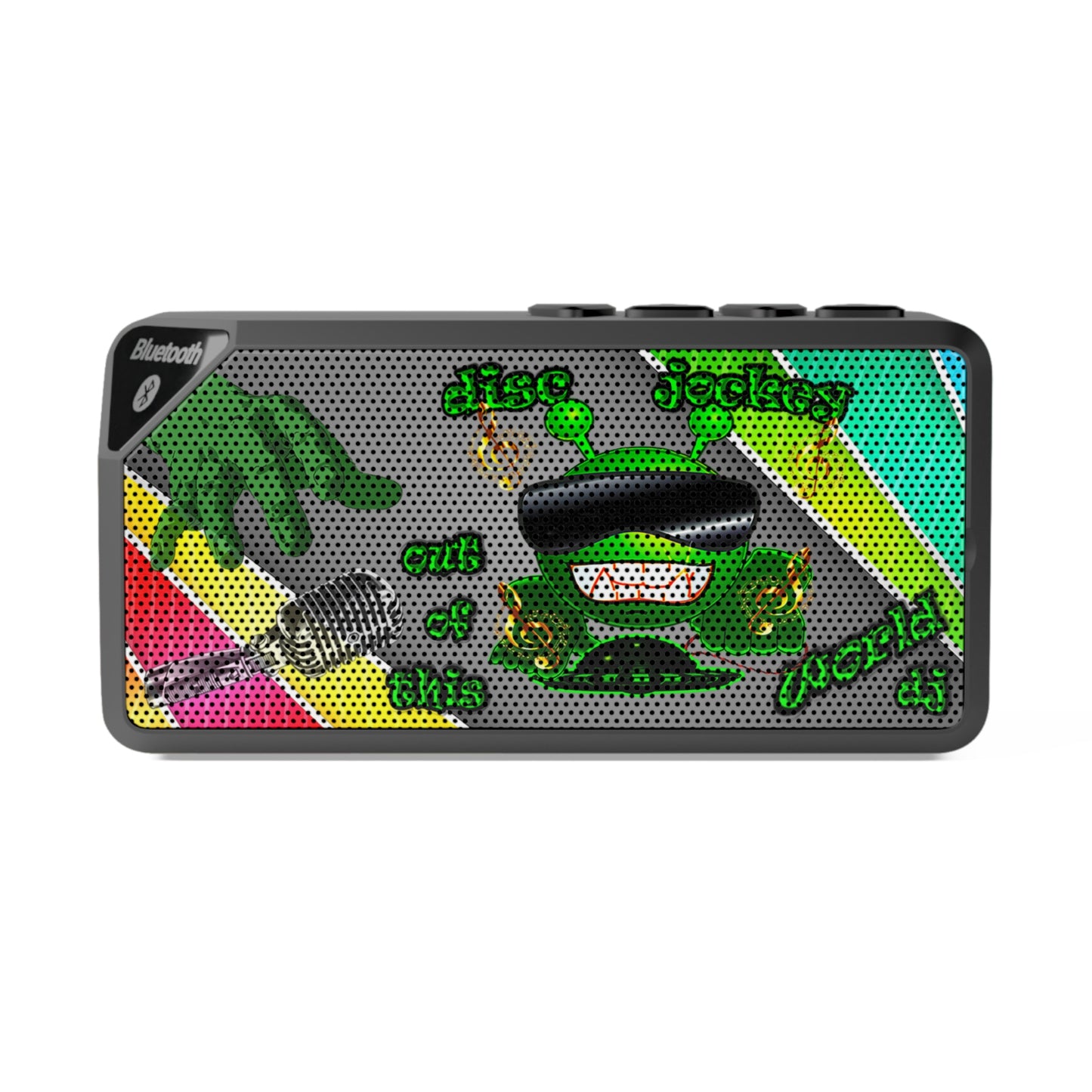 disc jockey - Jabba Bluetooth Speaker (rainbow split)