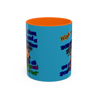 high noon - Accent Mug (turquoise)