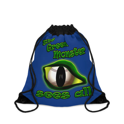 green monster - Drawstring Bag (dark blue)
