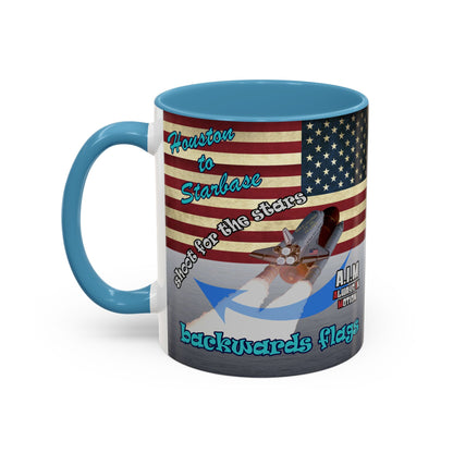 shoot for the stars - Accent Mug (brushed nickel)