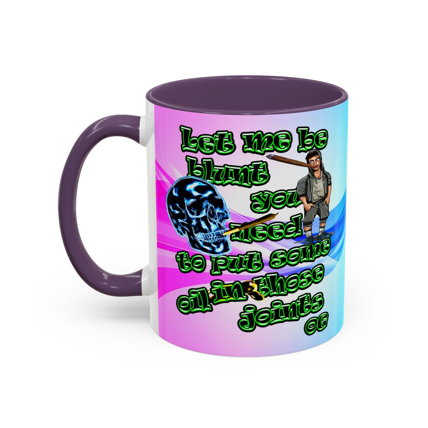 og - Accent Mug (light blue-pink wave)
