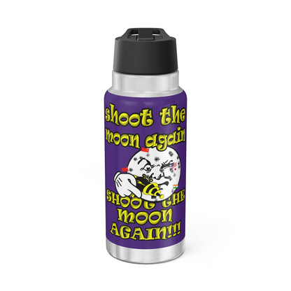 shoot the moon again - Gator Tumbler, 32oz (purple)