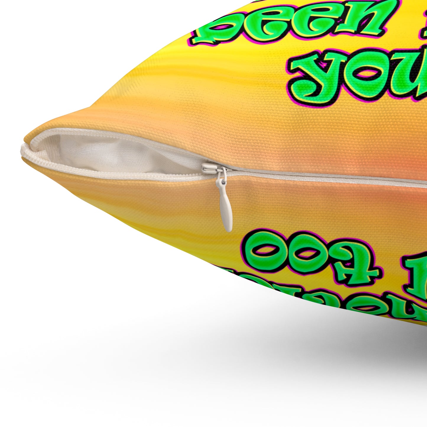 noticed you noticing - Spun Polyester Square Pillow - (color blur)