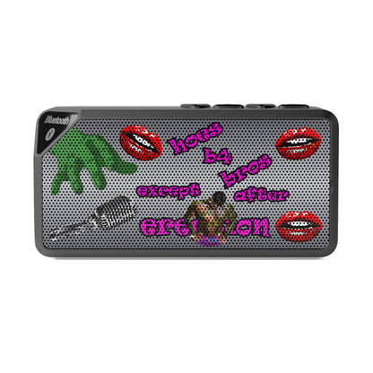hoes b4 bros - Jabba Bluetooth Speaker (brushed nickel)