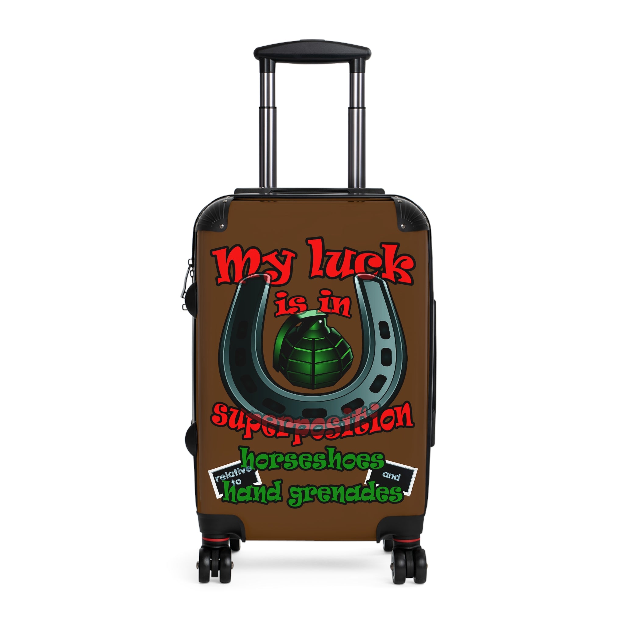 my luck - Suitcase (brown)