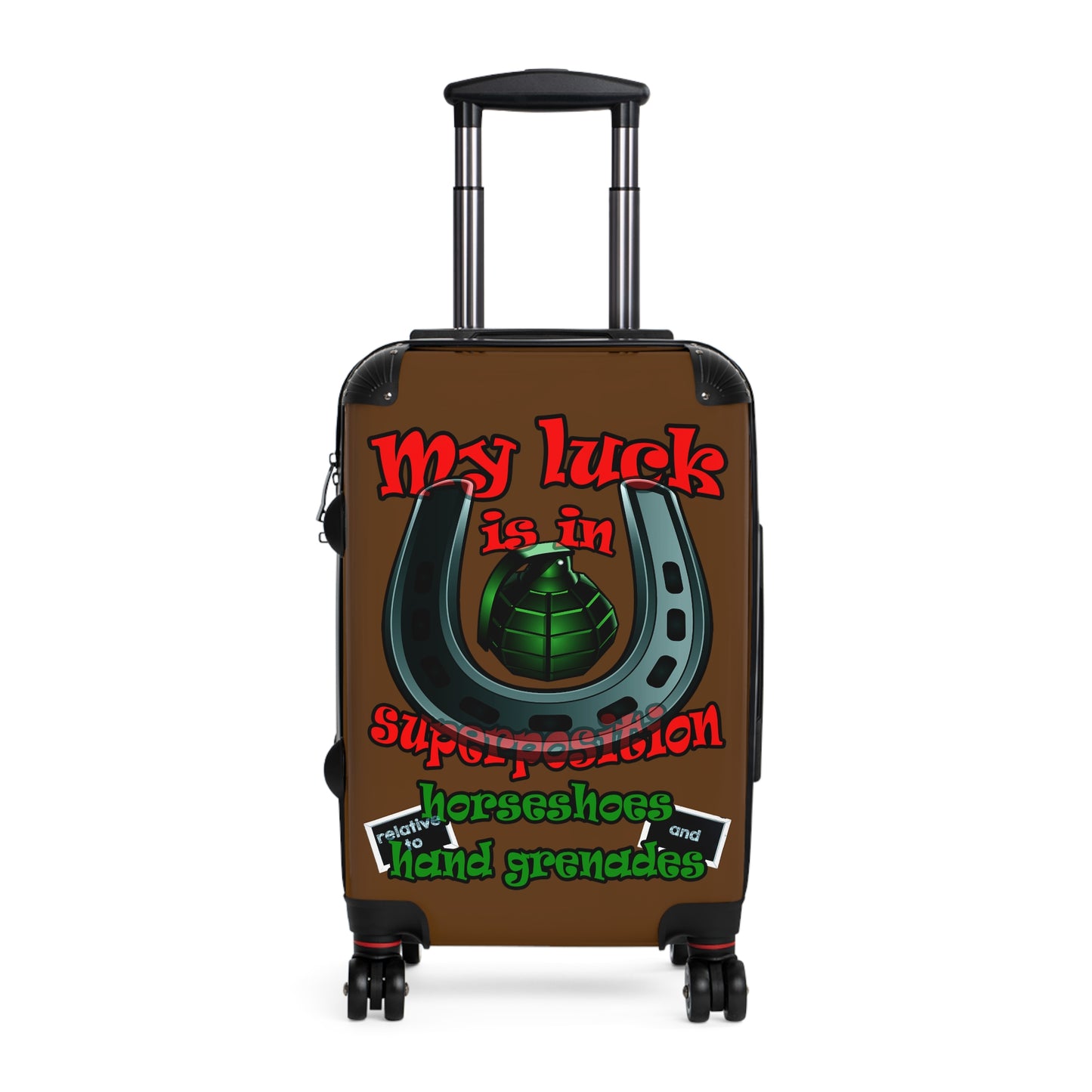 my luck - Suitcase (brown)