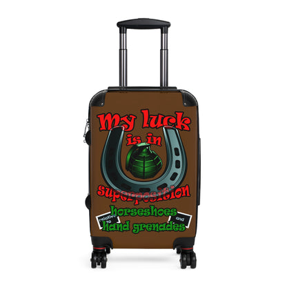 my luck - Suitcase (brown)