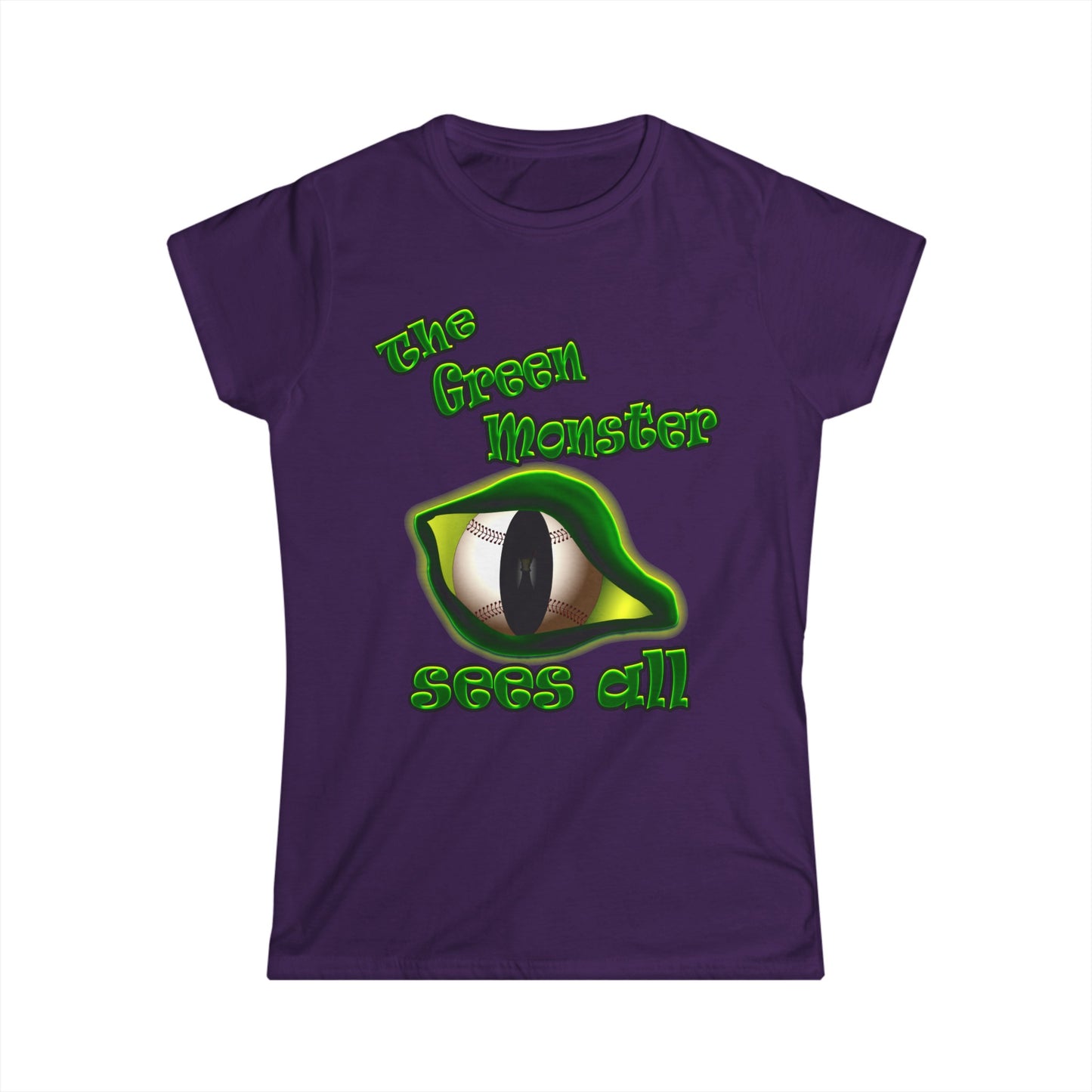 green monster - Women's Softstyle Tee
