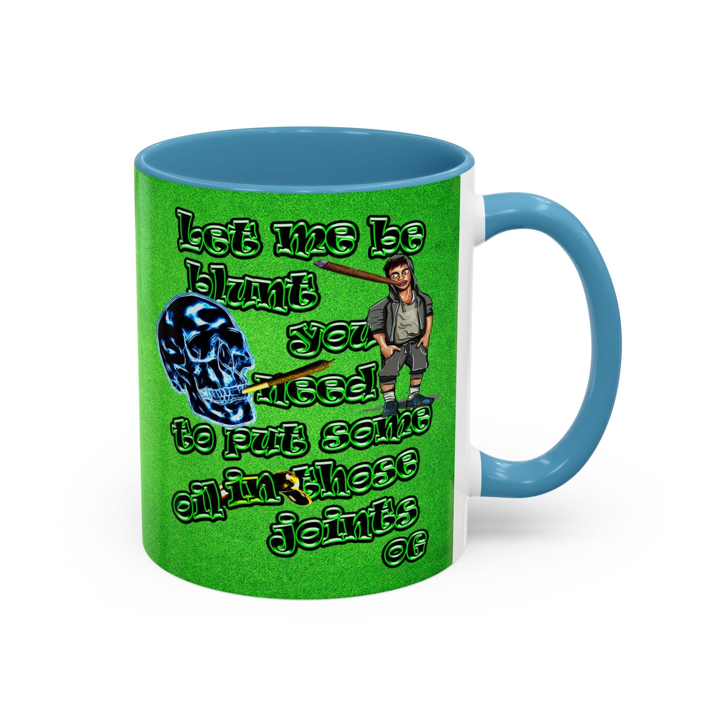 og - Accent Mug (green turf)