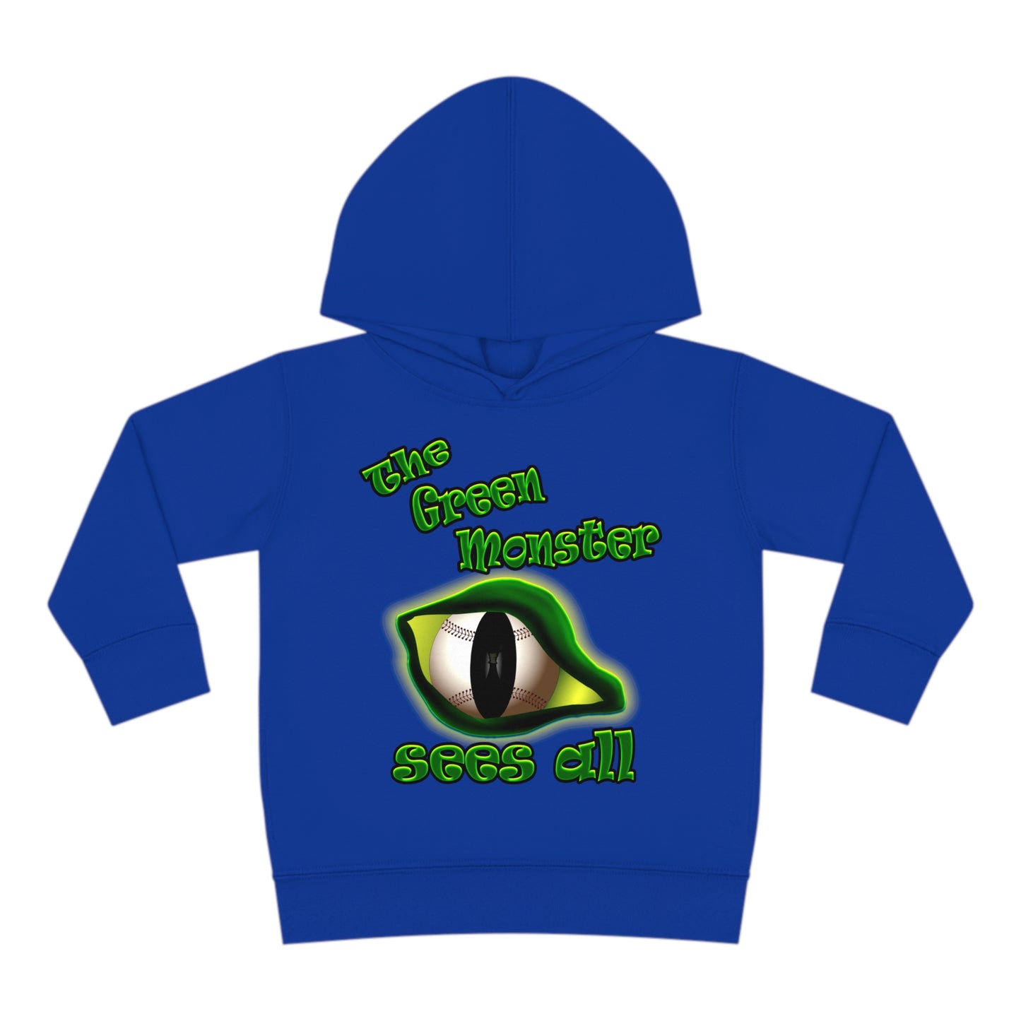 green monster - Toddler Pullover Fleece Hoodie