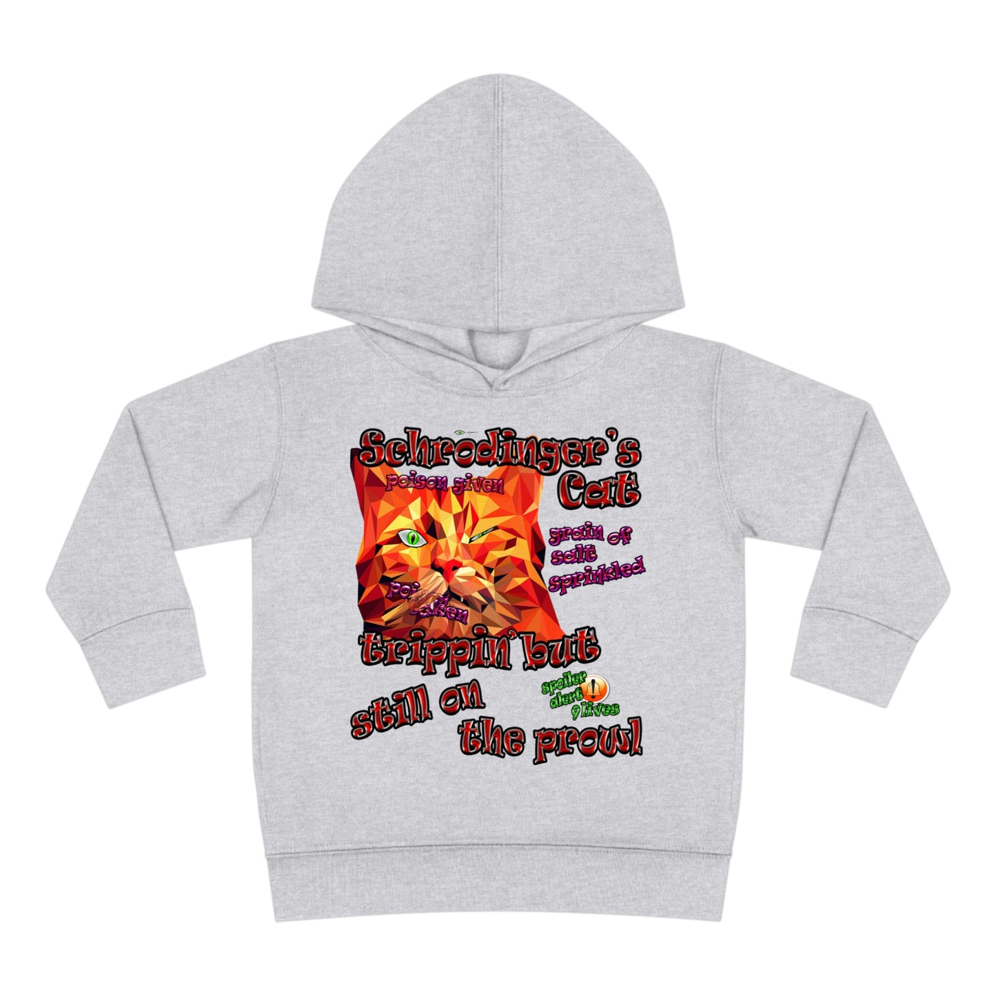 schrodinger's cat - Toddler Pullover Fleece Hoodie
