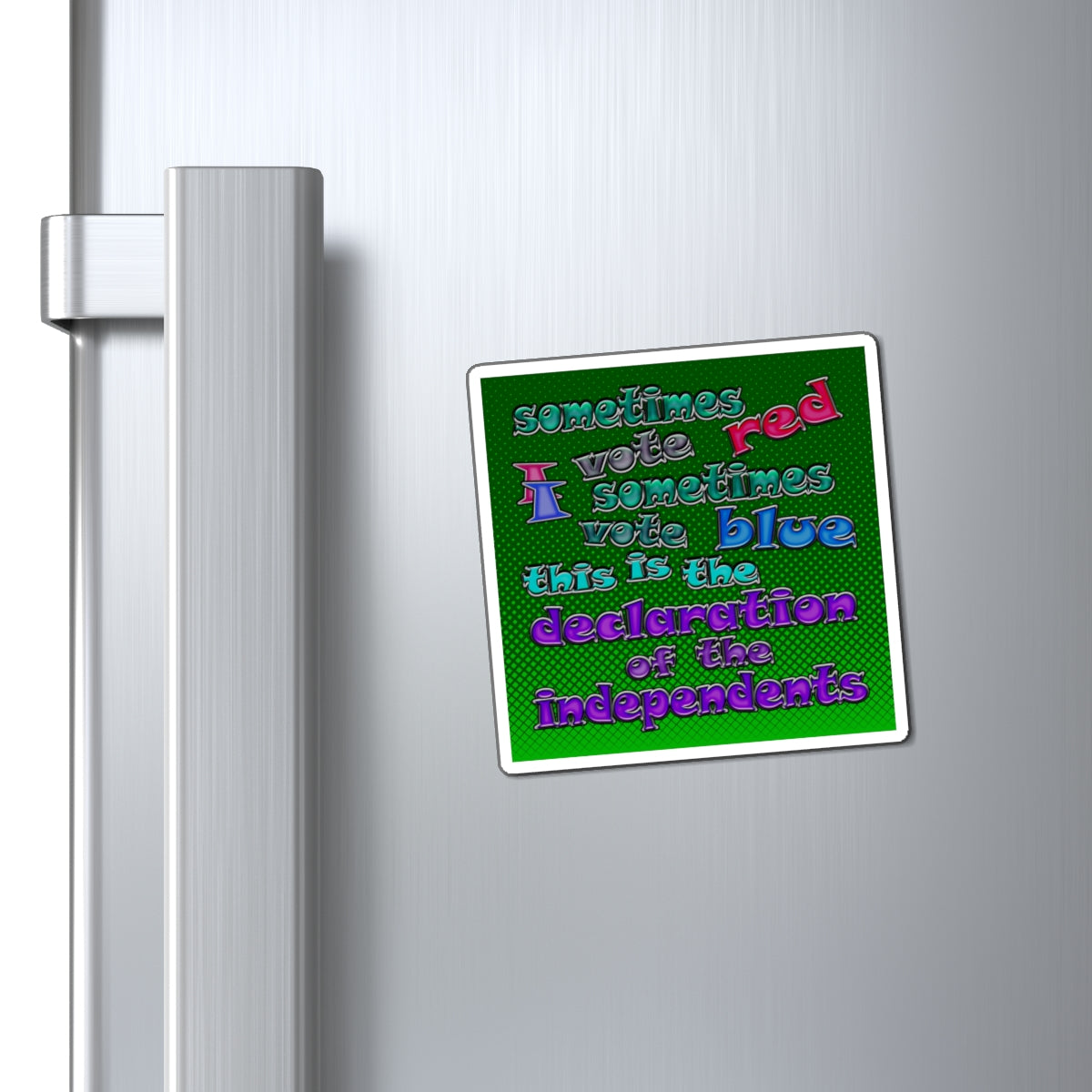 declaration of the independents - Magnets - (logo green)
