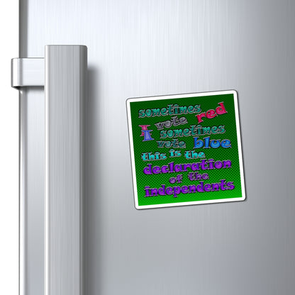 declaration of the independents - Magnets - (logo green)
