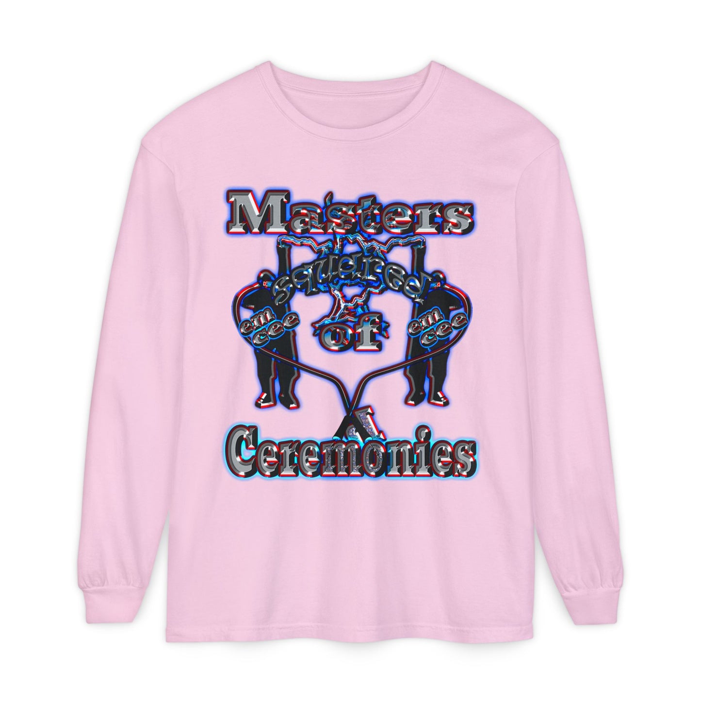 em cee squared - Unisex Garment-dyed Long Sleeve T-Shirt