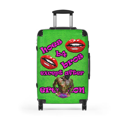 hoes b4 bros - Suitcase (green turf)