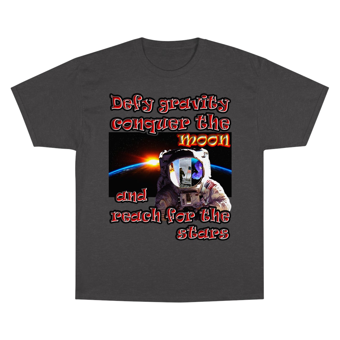 defy conquer reach - Champion T-Shirt